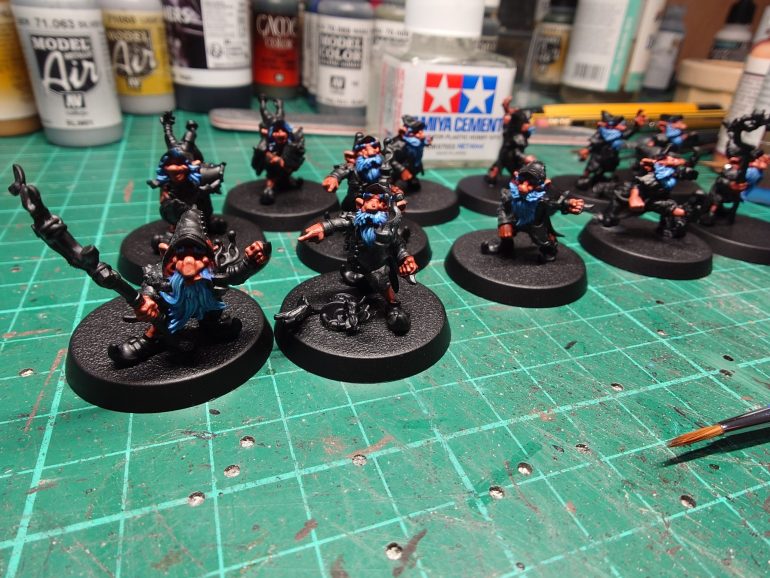 The beards done with some highlights.