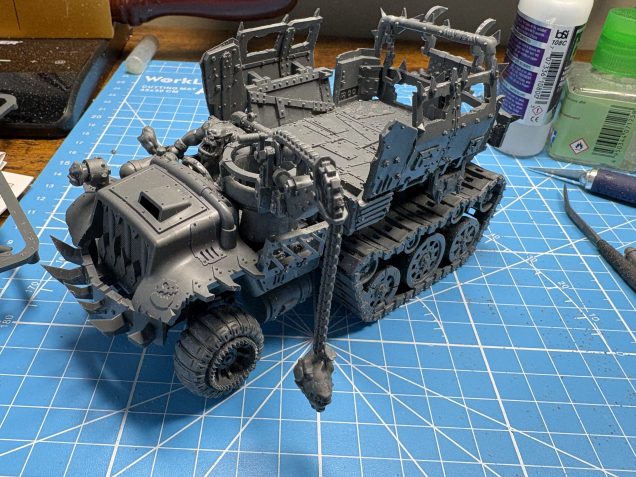 Day two: mostly built, needs a gunna