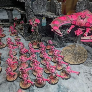 The Neon Dynasty: A Necron Painting Project