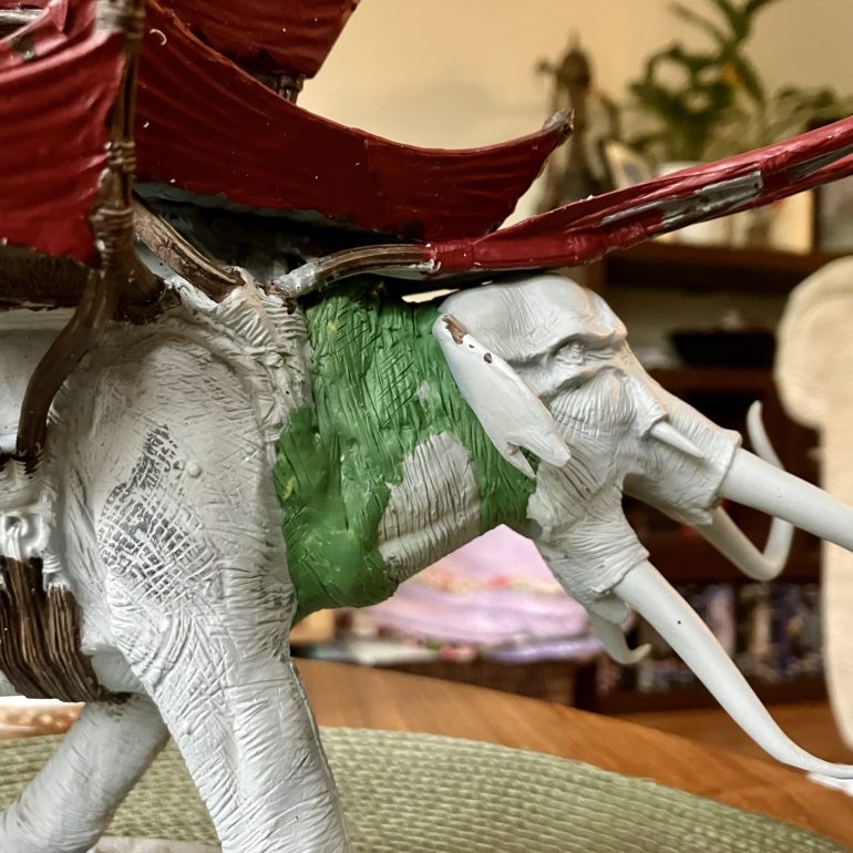 Reposing in progress