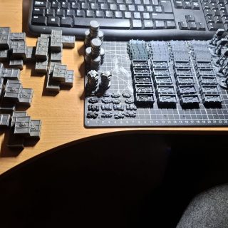 More trucks and crates!