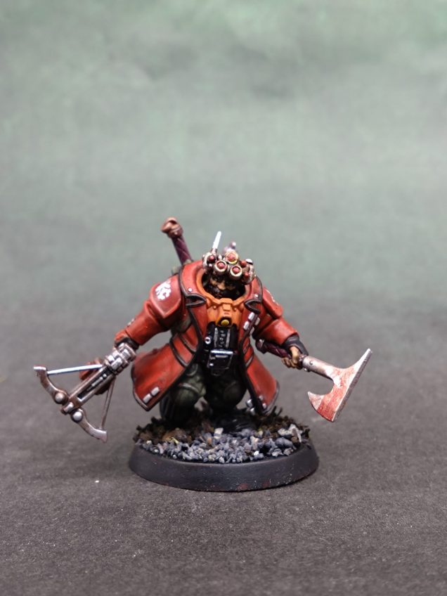 I don't know why, but the headgear made me think of Doc Brown in Back to the Future. Great Scott!