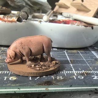 First batch of Miniatures painted in January