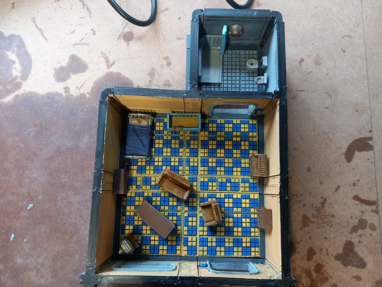 Lay out with bathroom