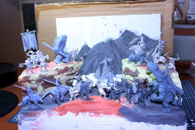 Deciding Where The Miniatures Go.