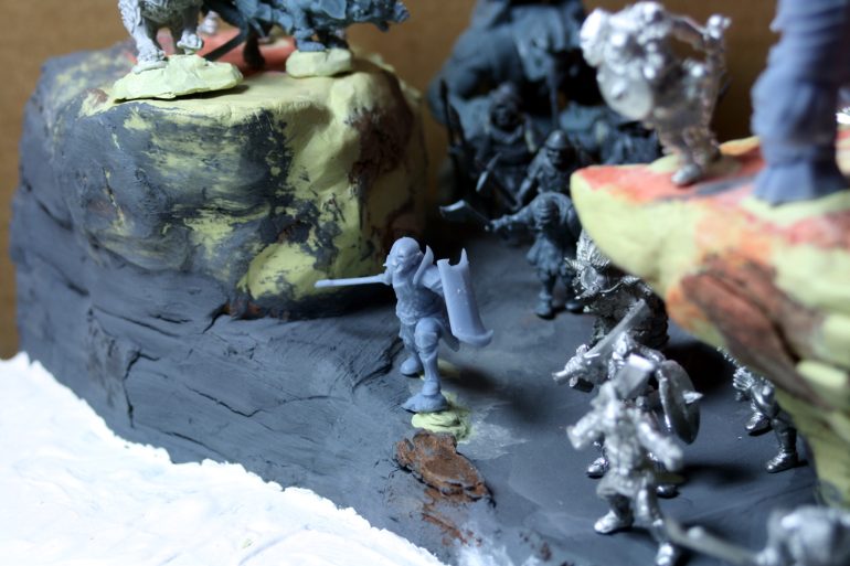 Deciding Where The Miniatures Go.