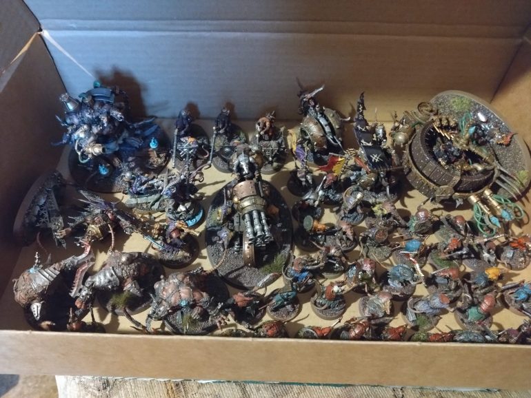 Found a good sized box to keep it all.