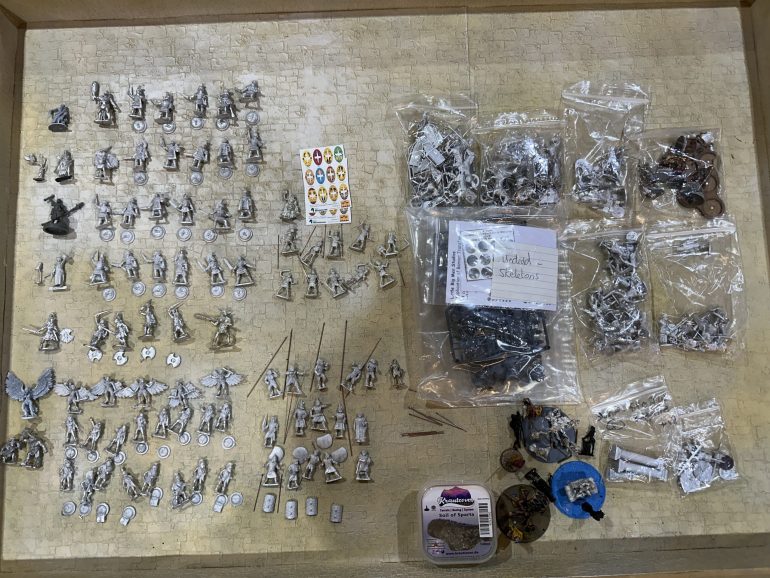 And we're off - the first of the miniatures