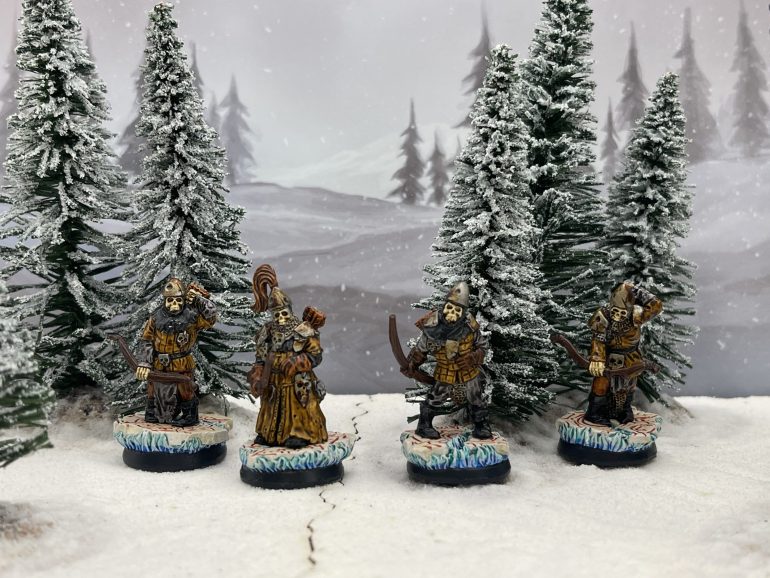 the last 4 (out of 5) archers