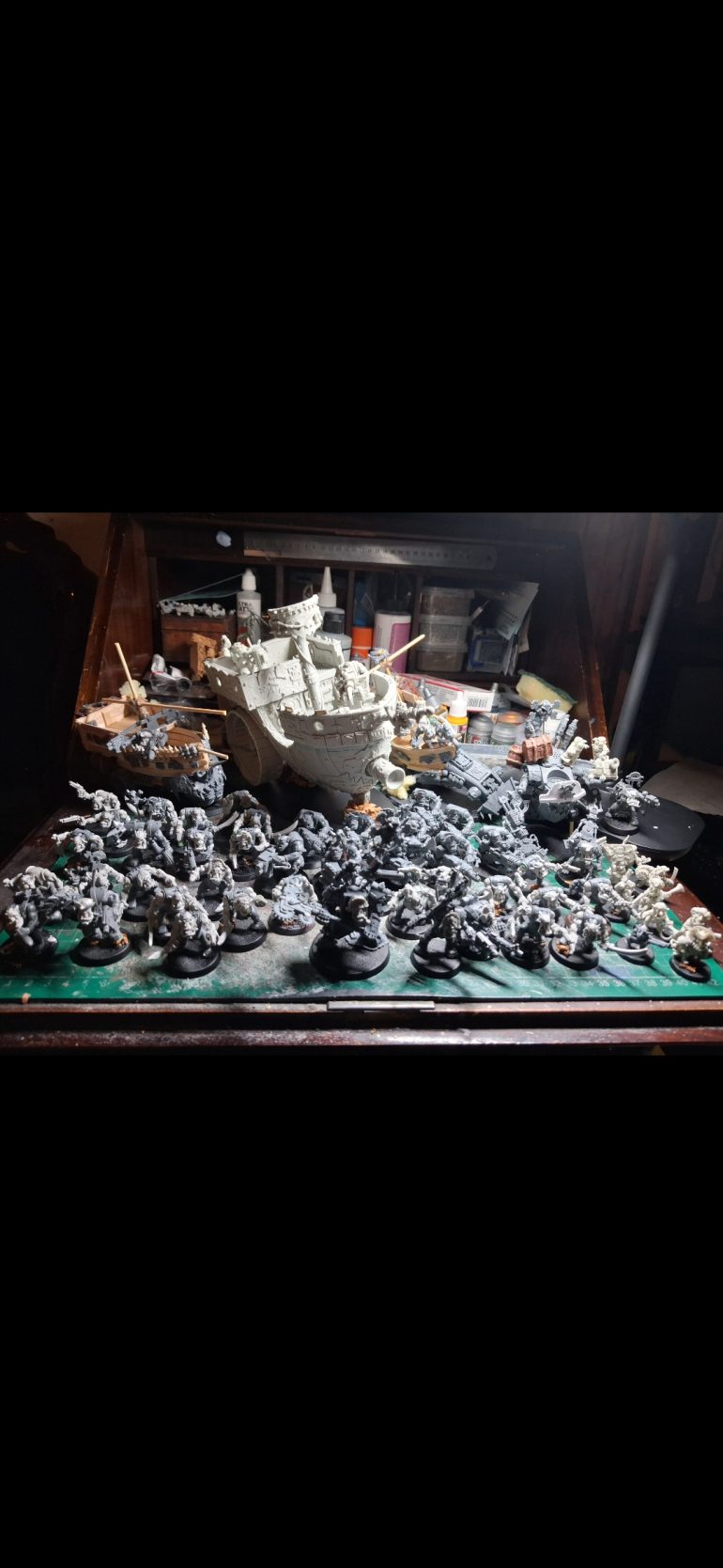 Making a start on a warband of roving ork freebooterz