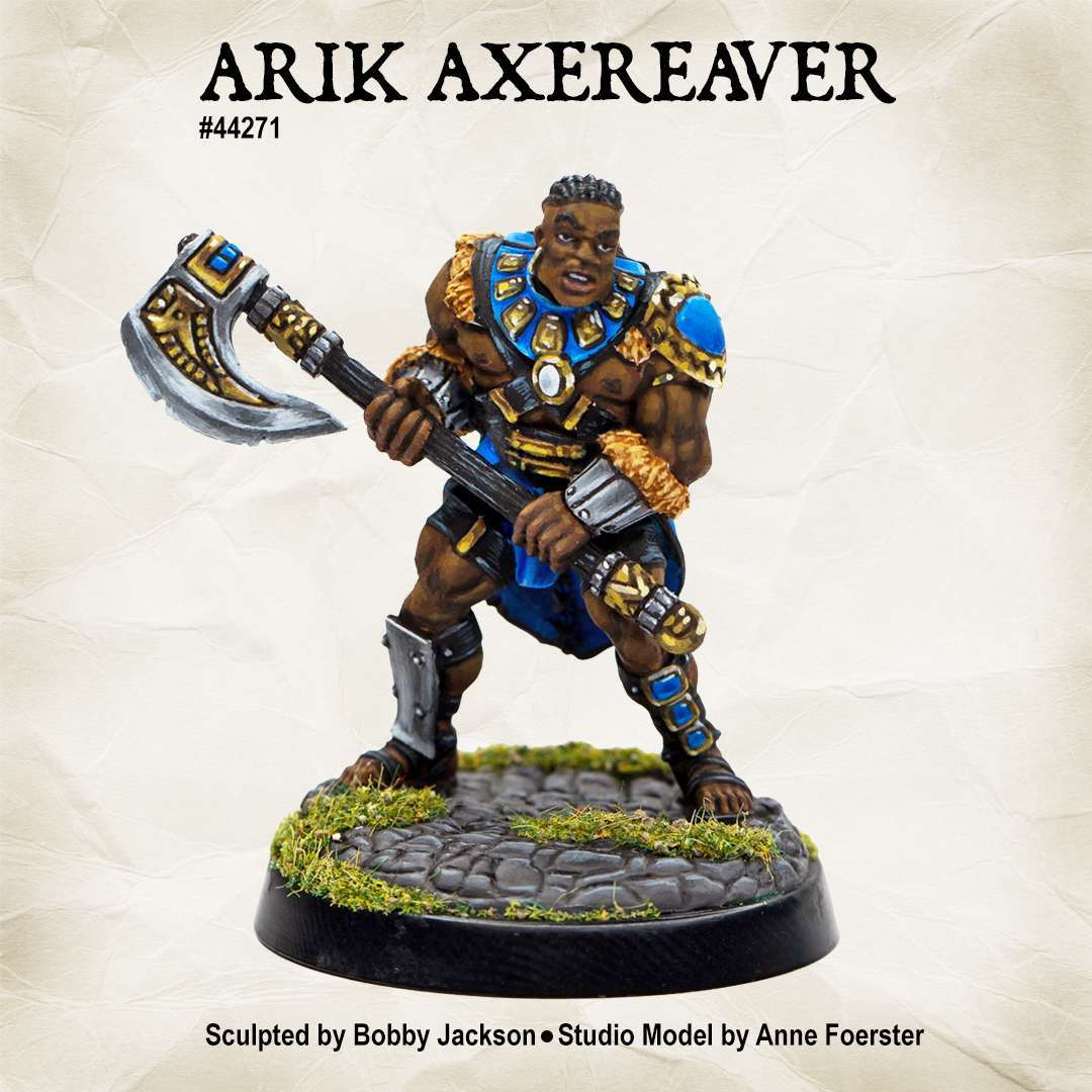 Arik Axereaver - Reaper Miniatures