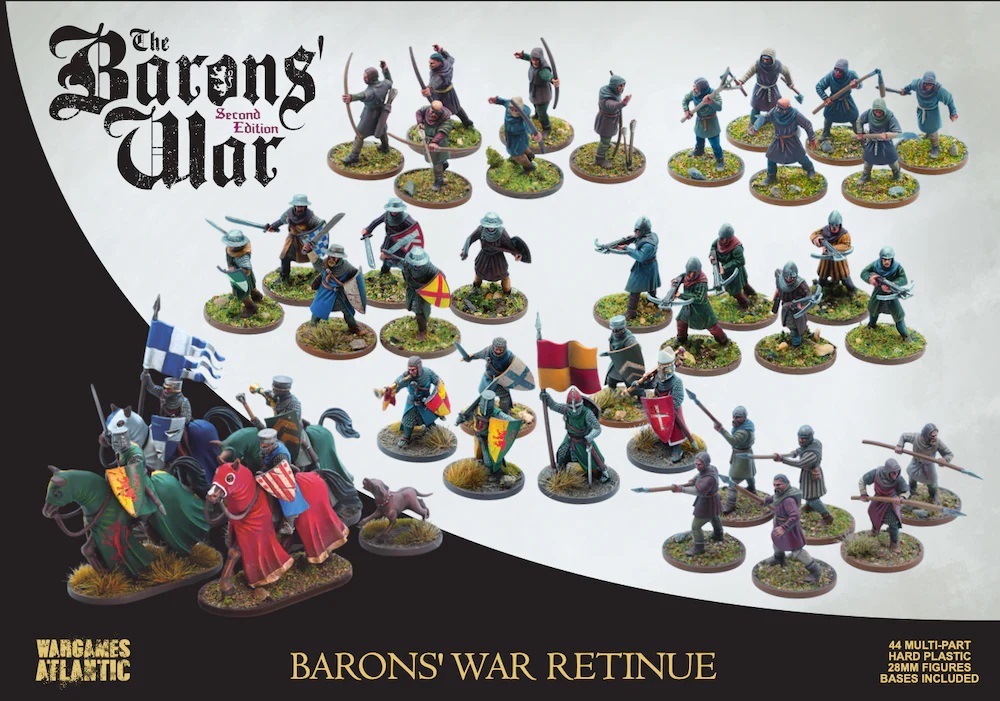 Barons War Retinue - Wargames Atlantic