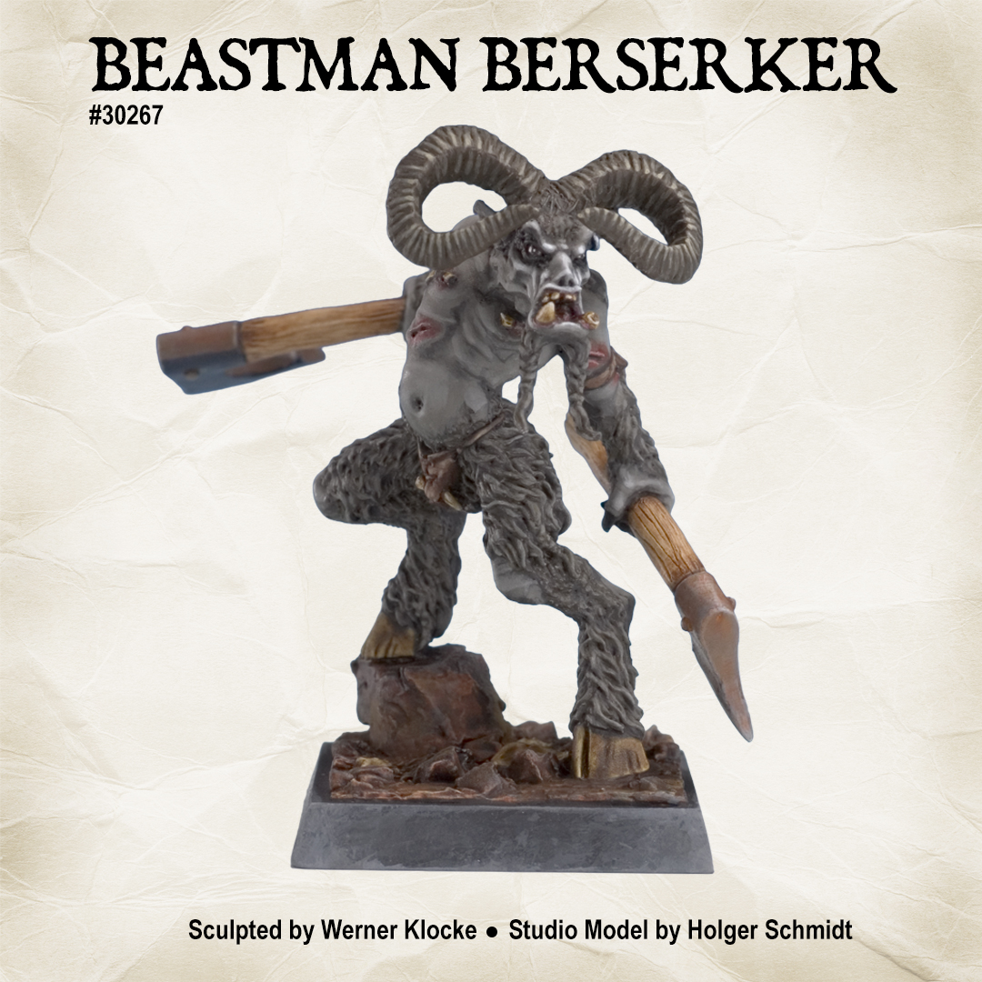 Beastman Berserker - Reaper Miniatures