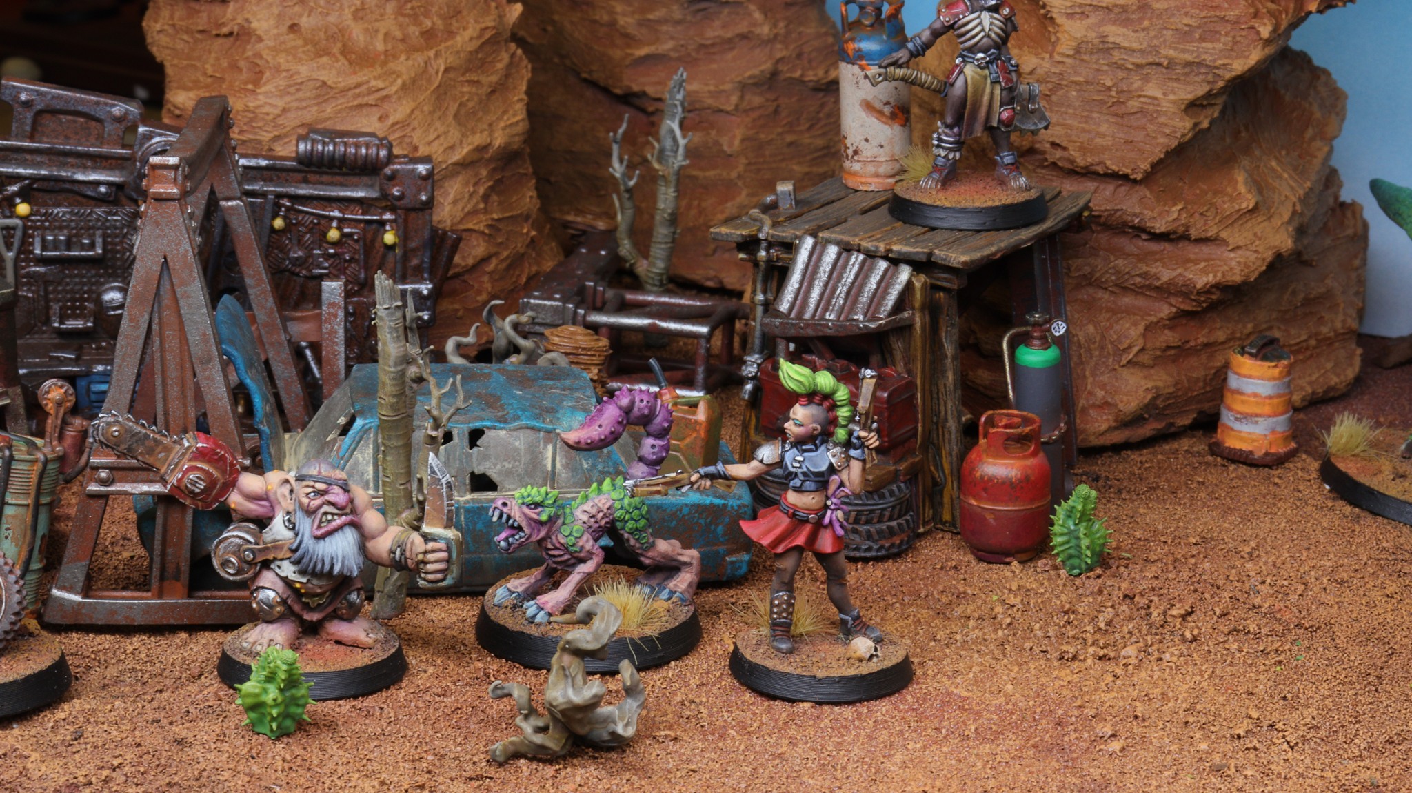 Chainsaw Chuck Punkette & Critters - Postapunk