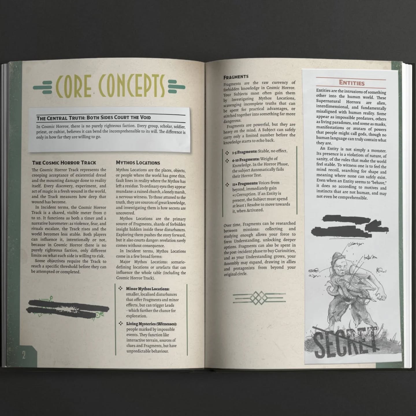 Core Concepts - Cosmic Horror