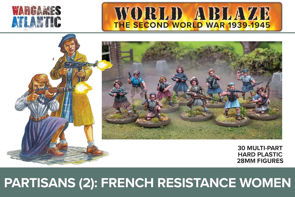 French Resistance Women - Wargames Atlantic