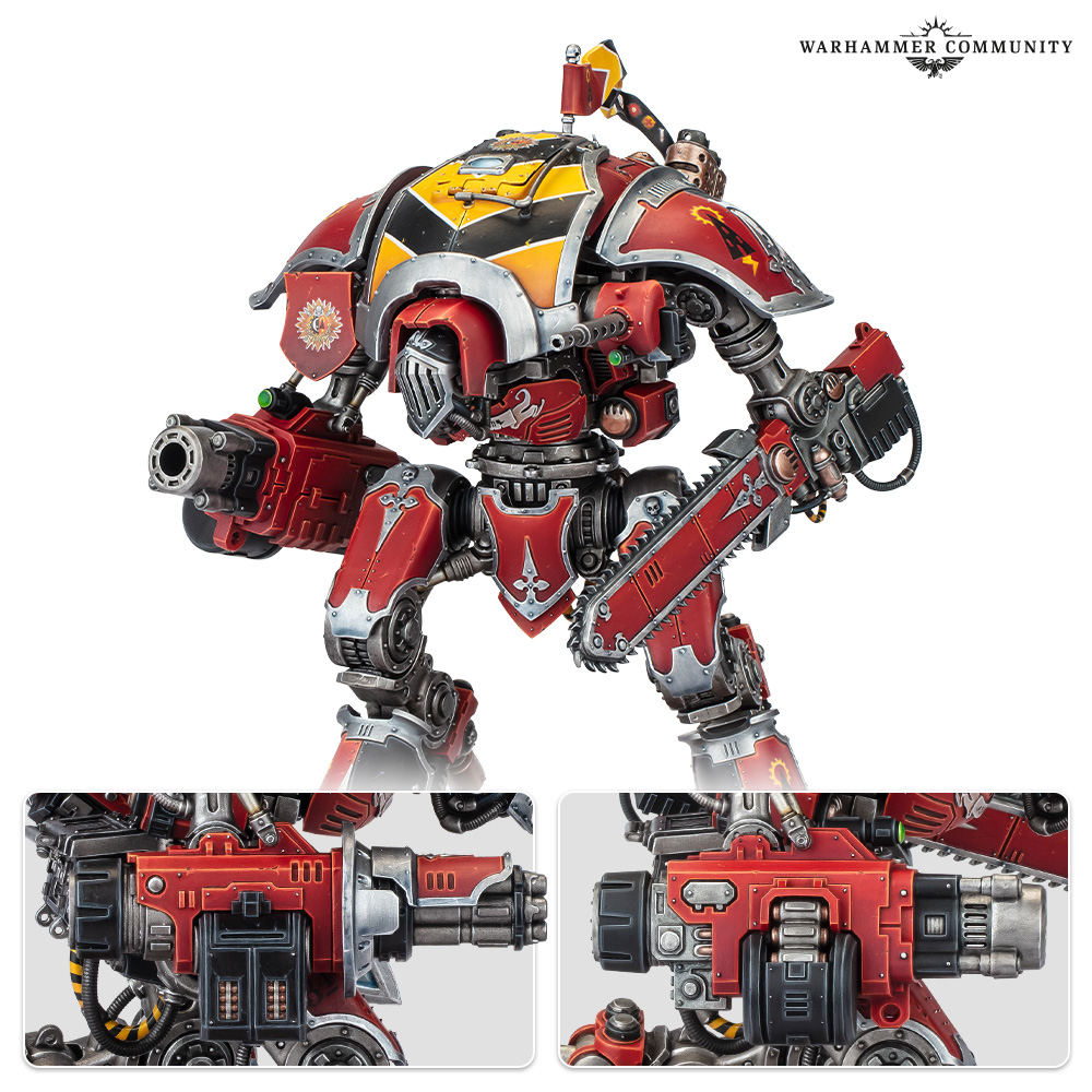 Imperial Knight Destrier Details #2 - Warhammer 40K