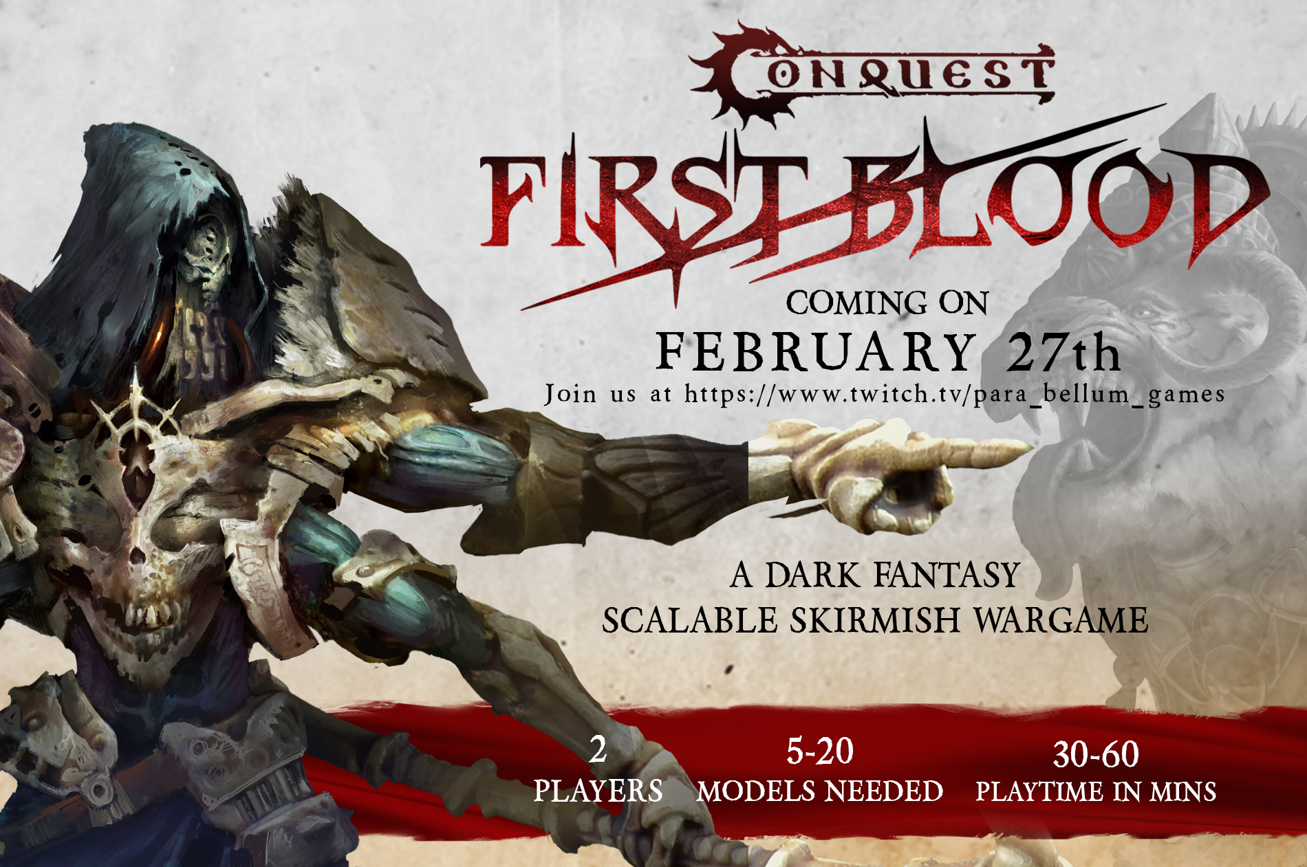 New First Blood Reveal - Conquest