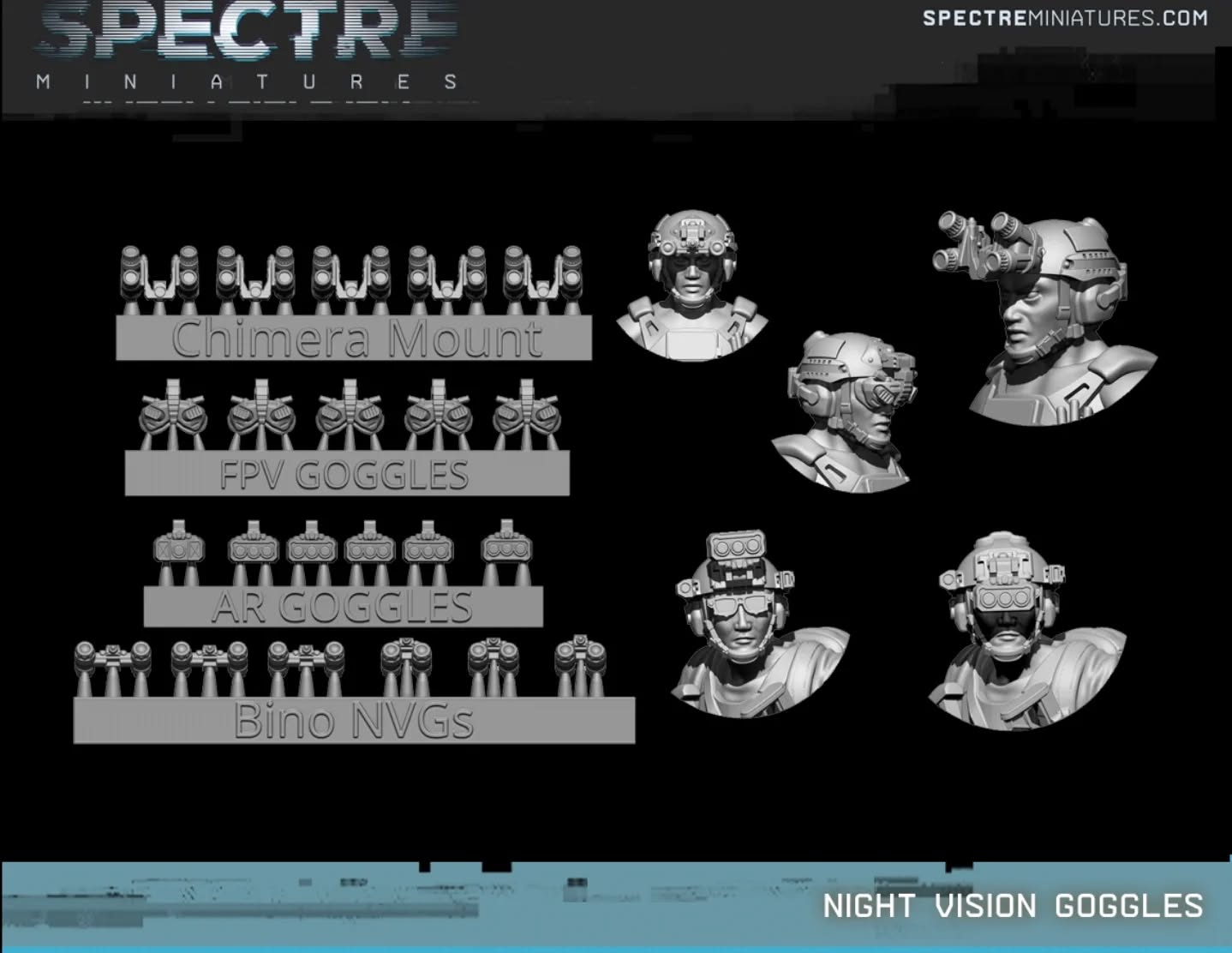 Night Vision Goggles - Spectre Miniatures