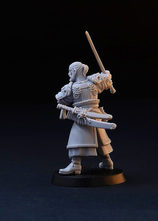 Roshi Fantasy Samurai Rear - Brother Vinni