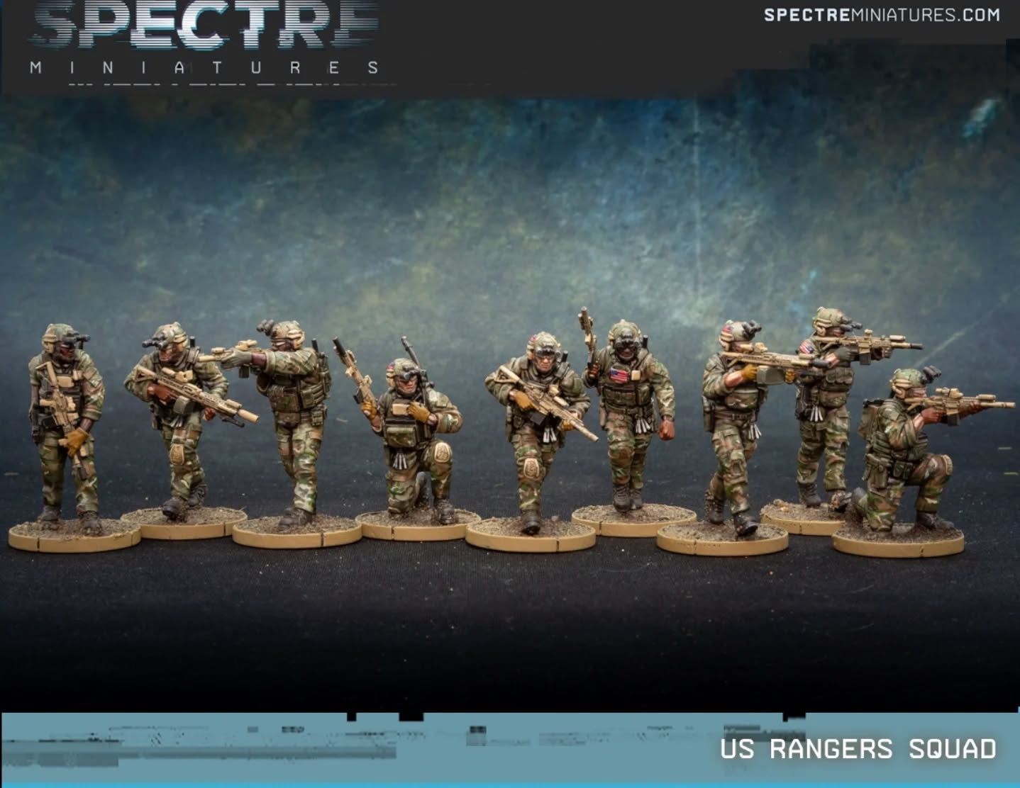US Rangers Squad - Spectre Miniatures
