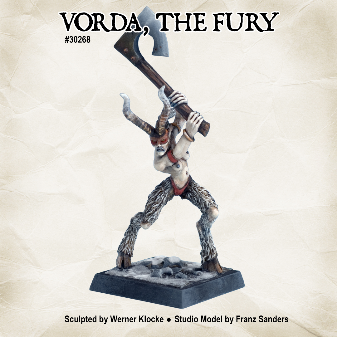 Vorda the Fury - Reaper Miniatures