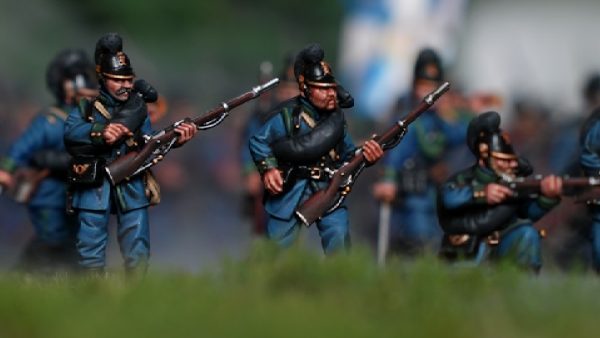 New French & Bavarian Forces Mass From Bavaria Miniatures