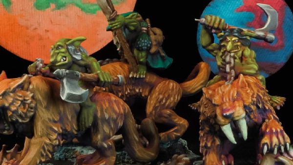Rampage Miniatures Release Their Savage Goblin Beastmasters!