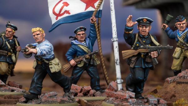 New Soviet Naval Brigade Miniatures Pop Up For Warlord’s Bolt Action