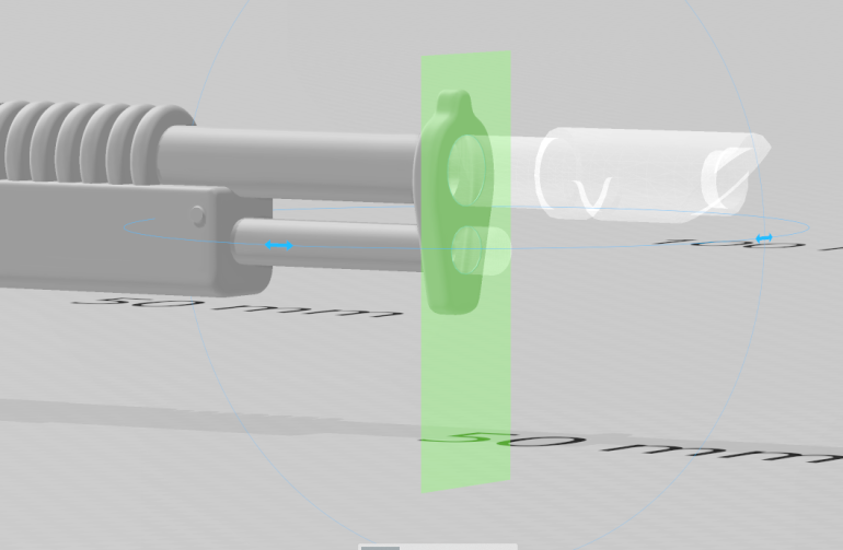 I wanted to keep the traditional Lasgun muzzle, it's so iconic but I wanted to add something to the front of the gun.
