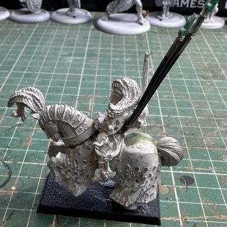 Miniature hospital and a kit bash Ice Queen