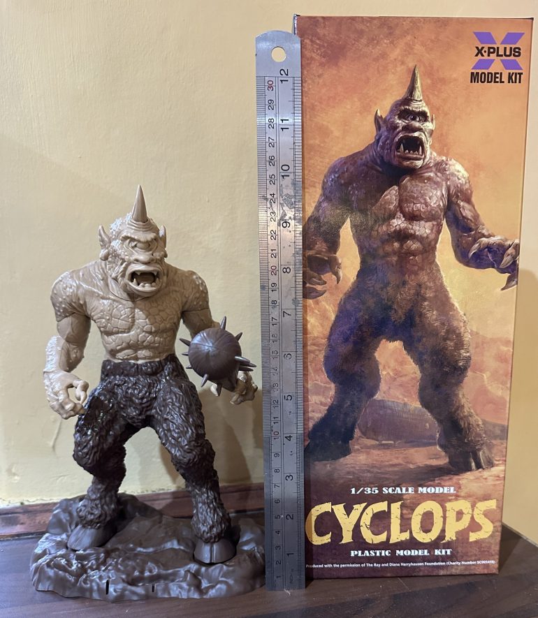 A Giant Cyclops.  Run!