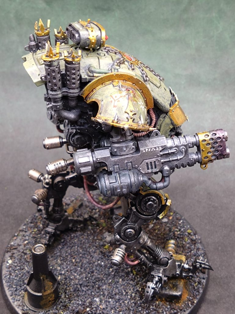 Wardog Chaos Knight - Nurgle Brigand