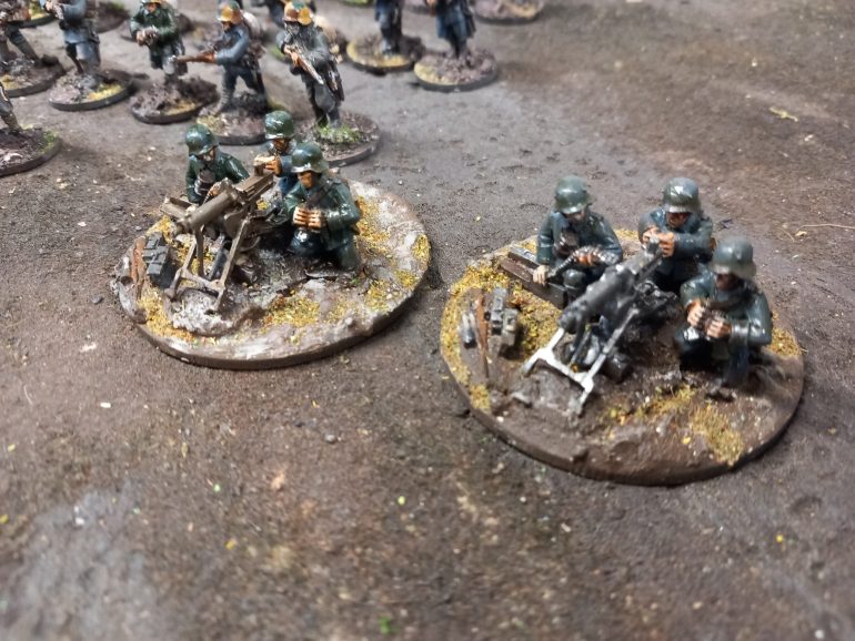 The list has heavy machine guns but two entry lists so one can be made elite which isn't something you see in most games