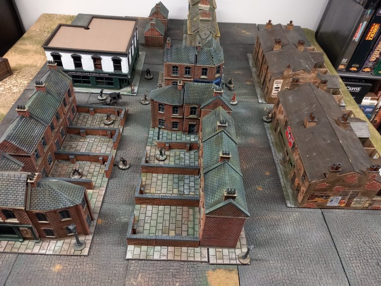 Adding pavement and yards