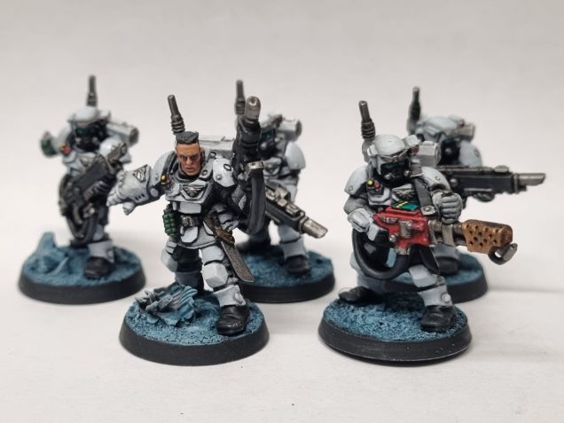 Kasrkin Squads Complete