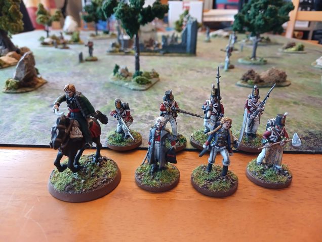 Used the same figure for Loup Garou as the Supernatural Investigator 