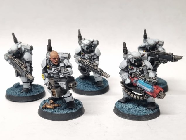 Kasrkin Squads Complete