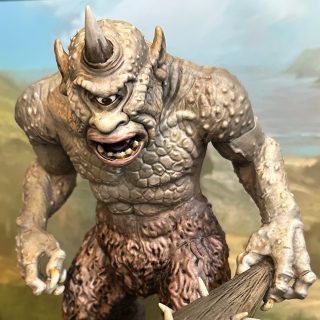 A Giant Cyclops. Run!