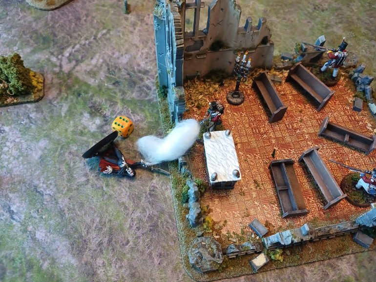 Wilson kills the injured vampire