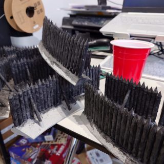 Finally getting going.