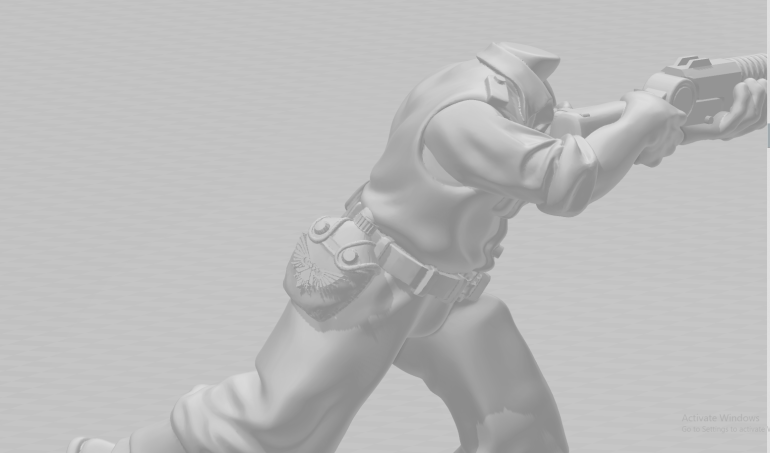 Now on the right hip I have three options. First the water bottle with Aquilla