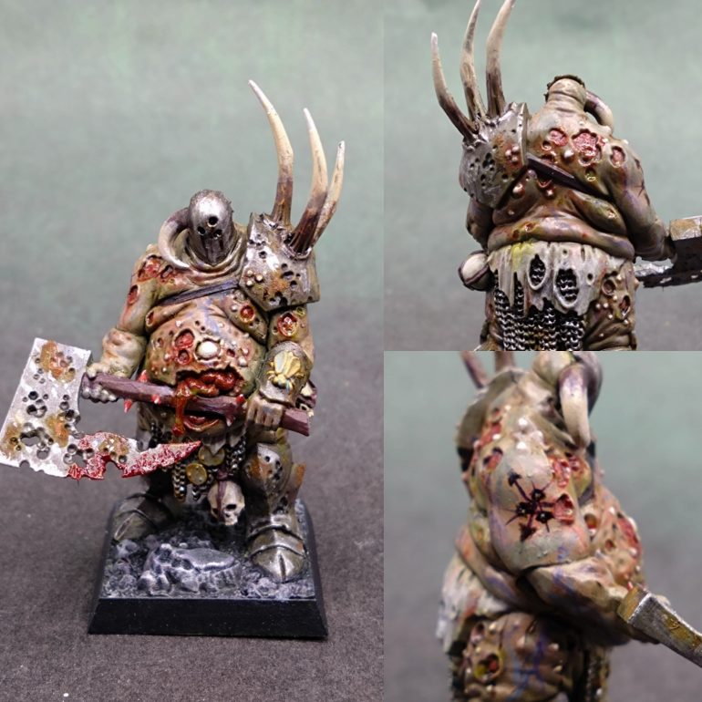 #54 Lord of Plagues - Drippy (I loved the Nurgle tattoo I gave him).