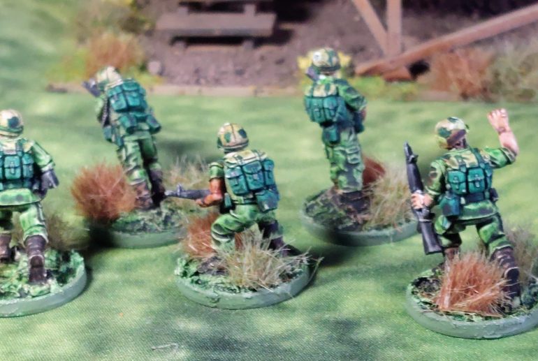 USMC Heroes, and and US infantry