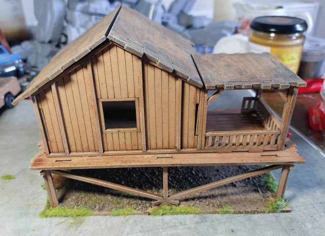 Hot of the Presses, Far East Huts finally done.