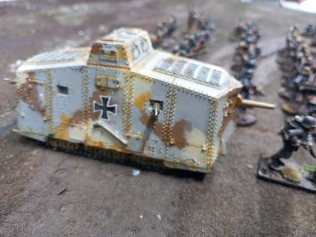 German ranks were a bit rare but they can use captured British tanks. I need snipers to add to the stormtroopers 