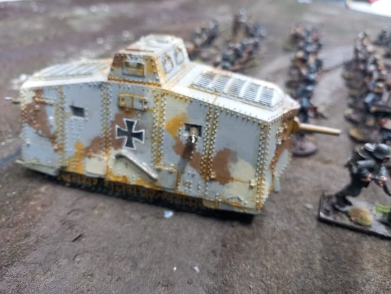 German ranks were a bit rare but they can use captured British tanks. I need snipers to add to the stormtroopers 