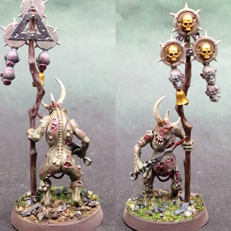 #64 Plaguebearer Demonic Icon Bearer - Davie J Rump