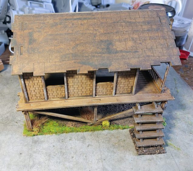 Hot of the Presses, Far East Huts finally done.