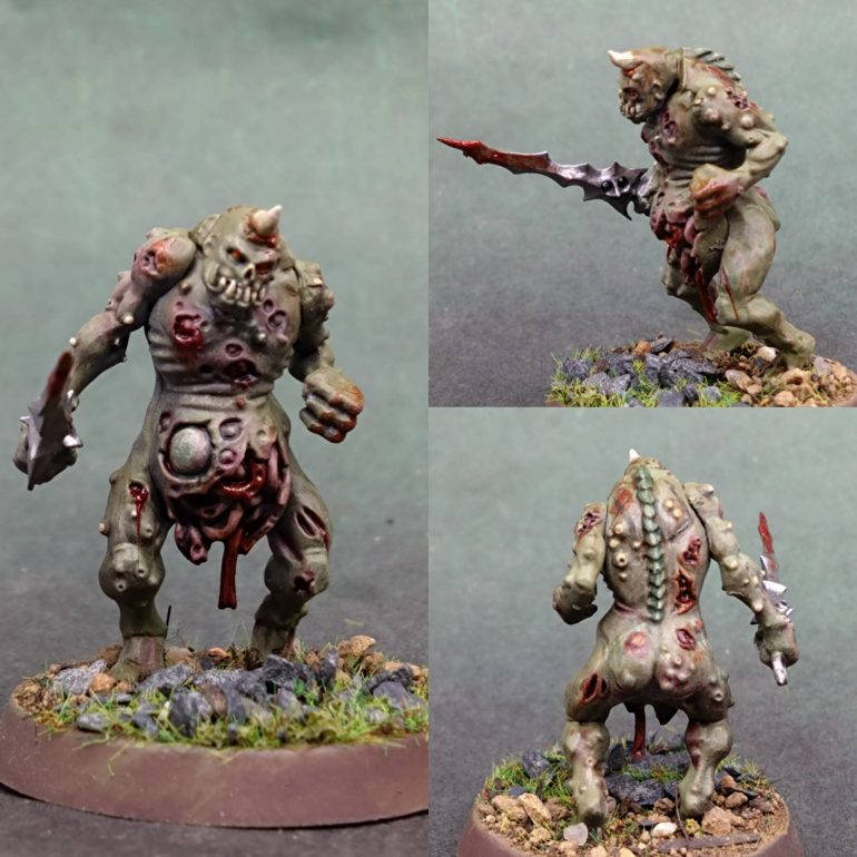 #68 plaguebearer - Nonekc (head swap after finding the body in a bits box with the head and chunk of the neck sliced off.)
